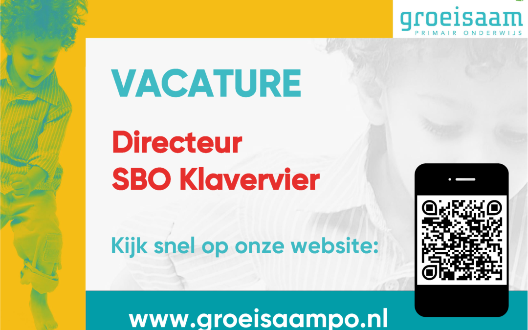 Vacature directeur Klavervier