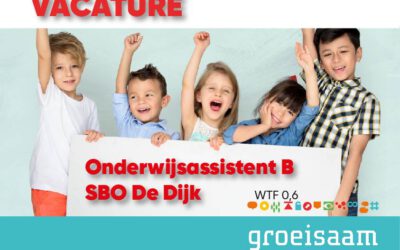 Onderwijsassistent B SBO De Dijk