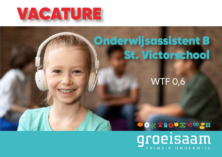 Onderwijsassistent B St. Victorschool