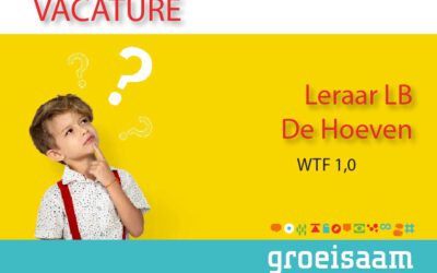 Leraar LB De Hoeven Beuningen 1,0 fte