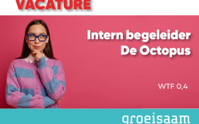 Intern begeleider De Octopus (0,4 fte)
