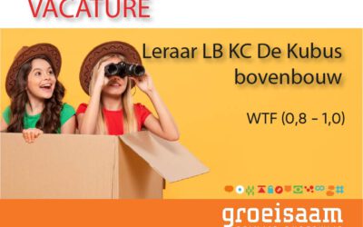 Leraar LB KC De Kubus bovenbouw (0,8-1,0 fte)