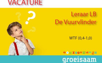 Leraar LB De Vuurvlinder (0,4-1,0 fte)