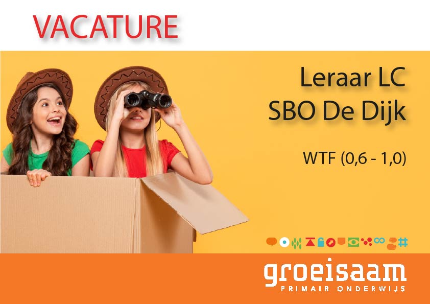 Leraar LC groep 3-8 SBO De Dijk