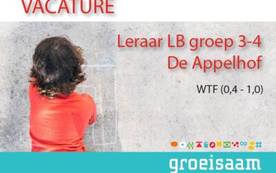 Leraar LB groep 3-4 De Appelhof