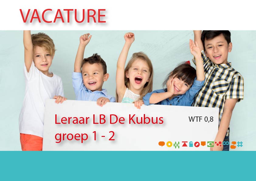 Leraar LB De Kubus, groep 1 – 2