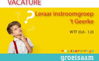 Leraar LB instroomgroep ’t Geerke