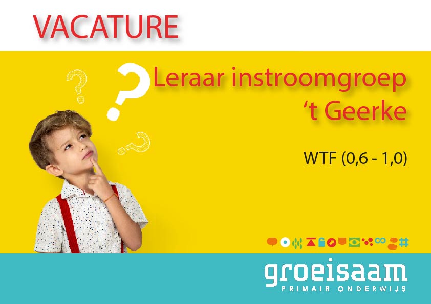 Leraar LB instroomgroep ’t Geerke